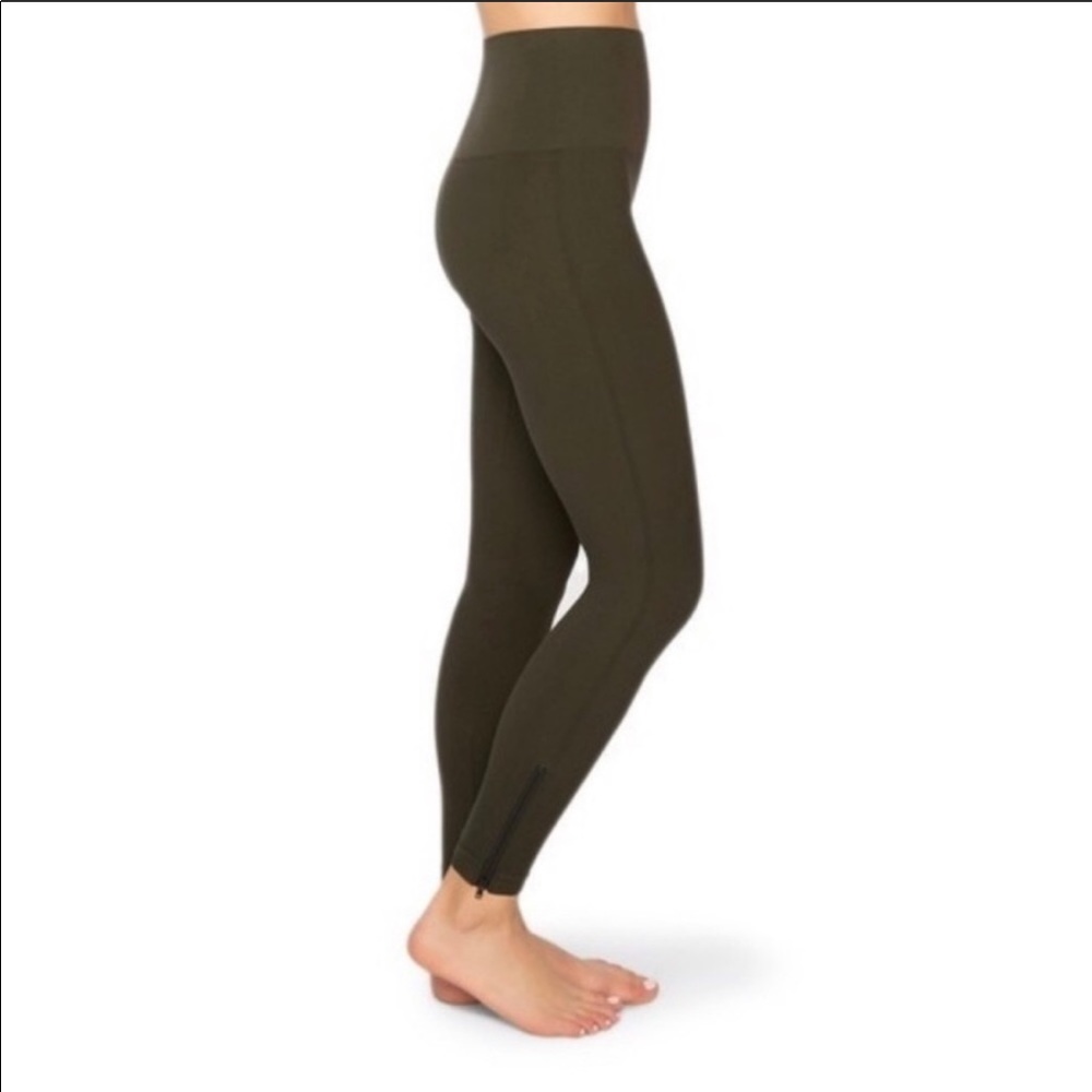 Spanx Side Zip Seamless Leggings